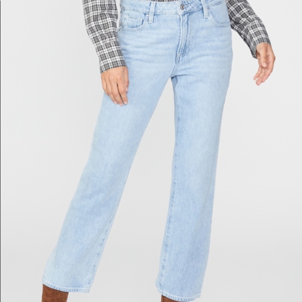 Paige Noelle Straight Leg Crop Jeans